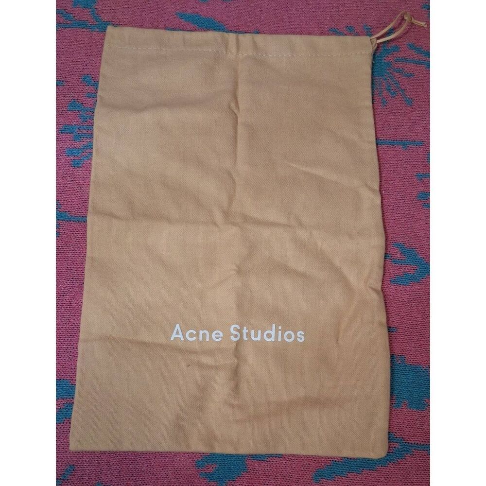 Acne studio small canvas dust bag strong tough